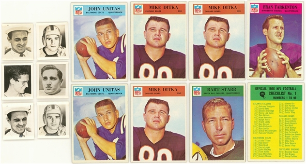 1940s-1966 Assorted Brands Multi-Sports and Non-Sports Collection (300+) Including Mikan and Other Hall of Famers